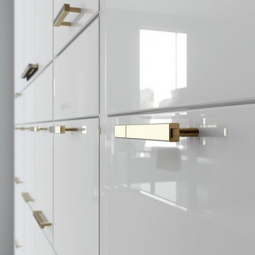 Chrome Brass Hardware