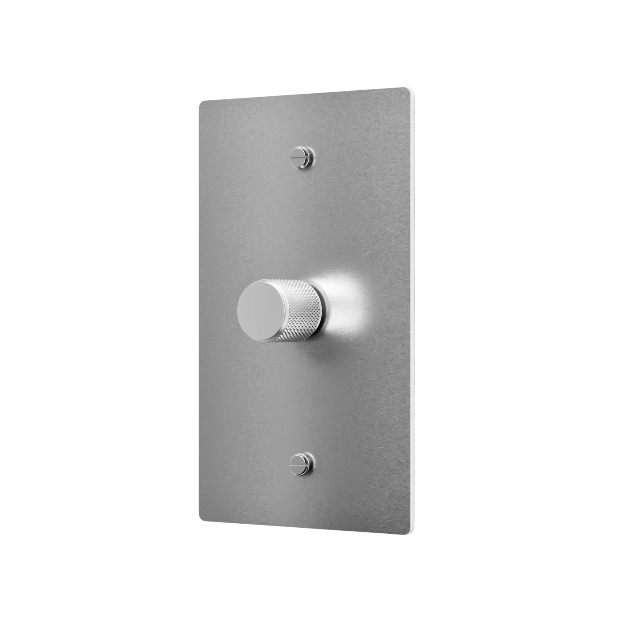 1-Gang Solid Brass Rotary Dimmer Switch