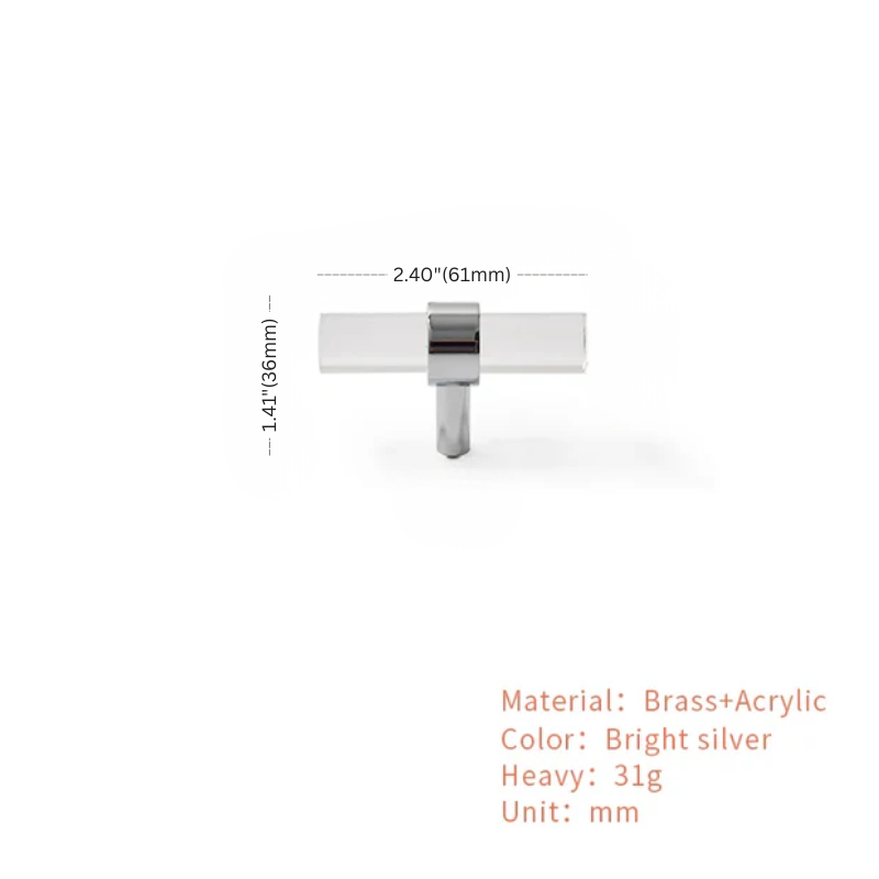 Rectangular metallic object with dimensions and material details on a white background
