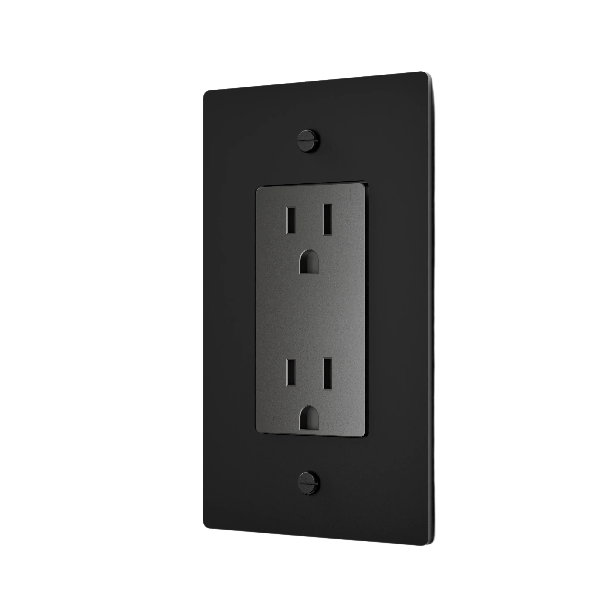 1-Gang Solid Brass Duplex Outlet