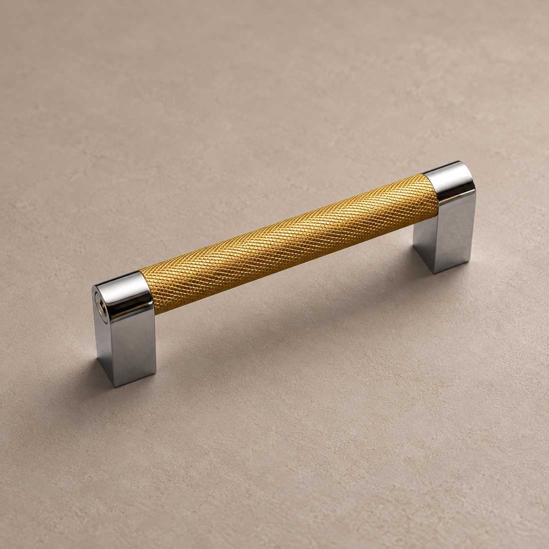 Knurled T-Bar Cabinet Pull & Knob — Modern Aluminum Hardware — approved main product image