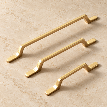Polished Brass Ring Cabinet Pull & Knob — Modern Gold Finish — approved main product image