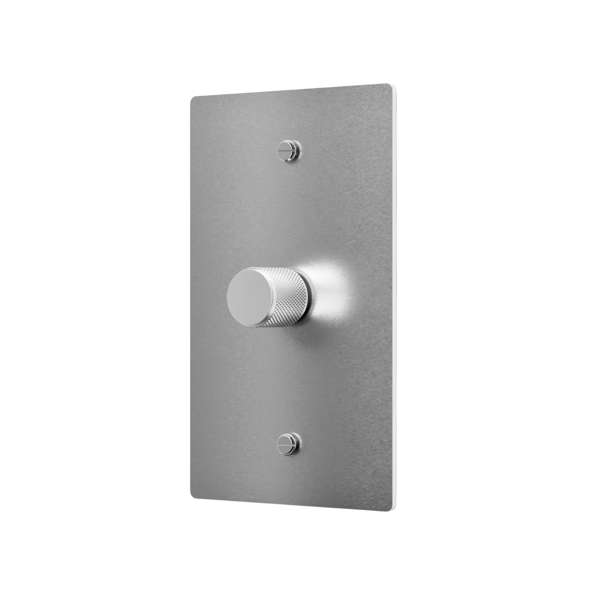 1-Gang Solid Brass Rotary Dimmer Switch