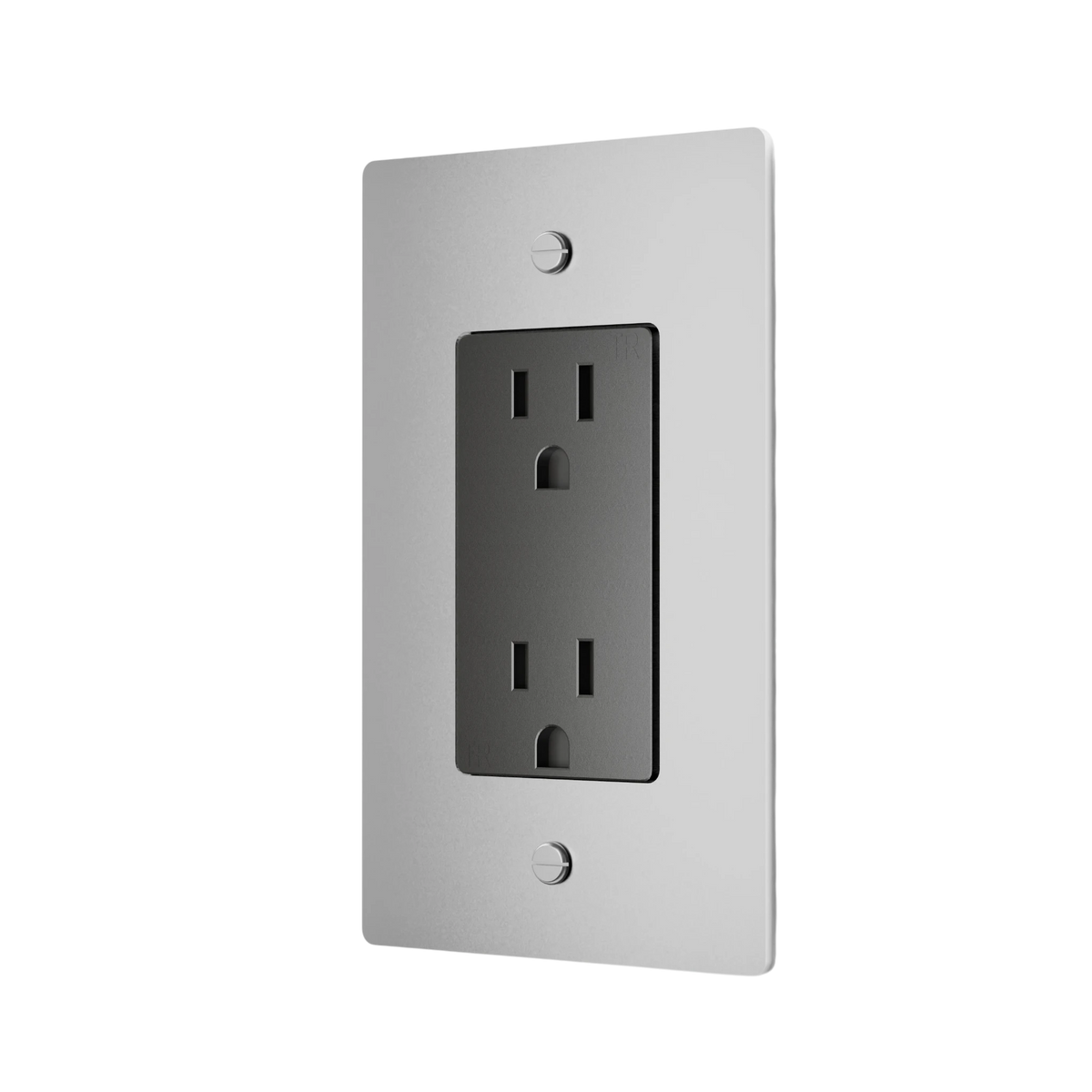 1-Gang Solid Brass Dual USB-C Outlet