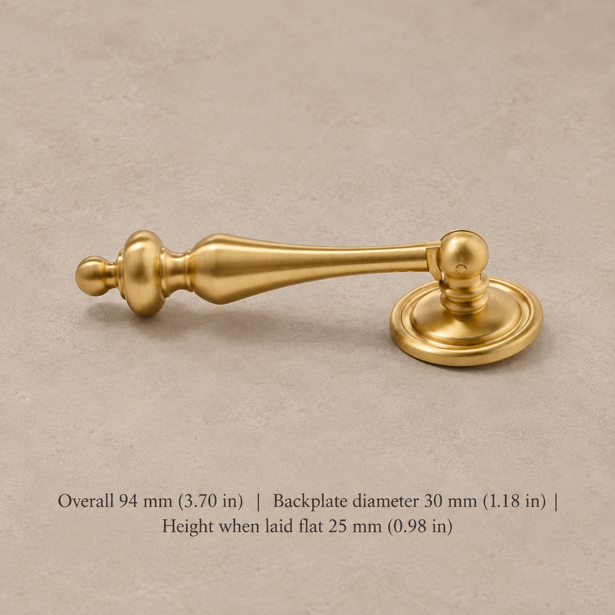 Solid Brass Cabinet Pull & Knob — Nordic Shell Design — pendant94