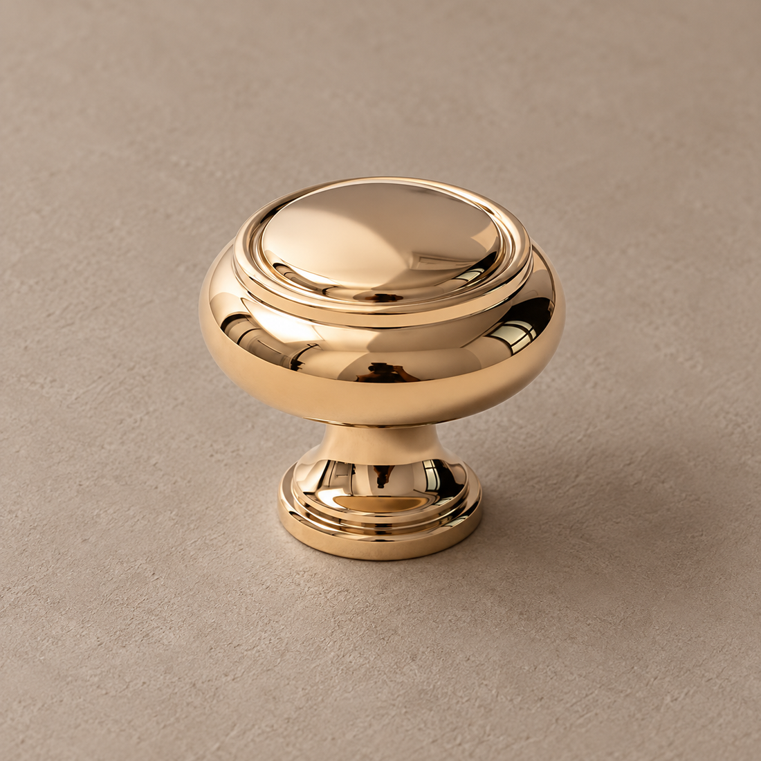 Polished Brass Modern Solid Brass Cabinet Pulls & Knobs — approved main product image