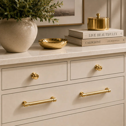 Polished brass