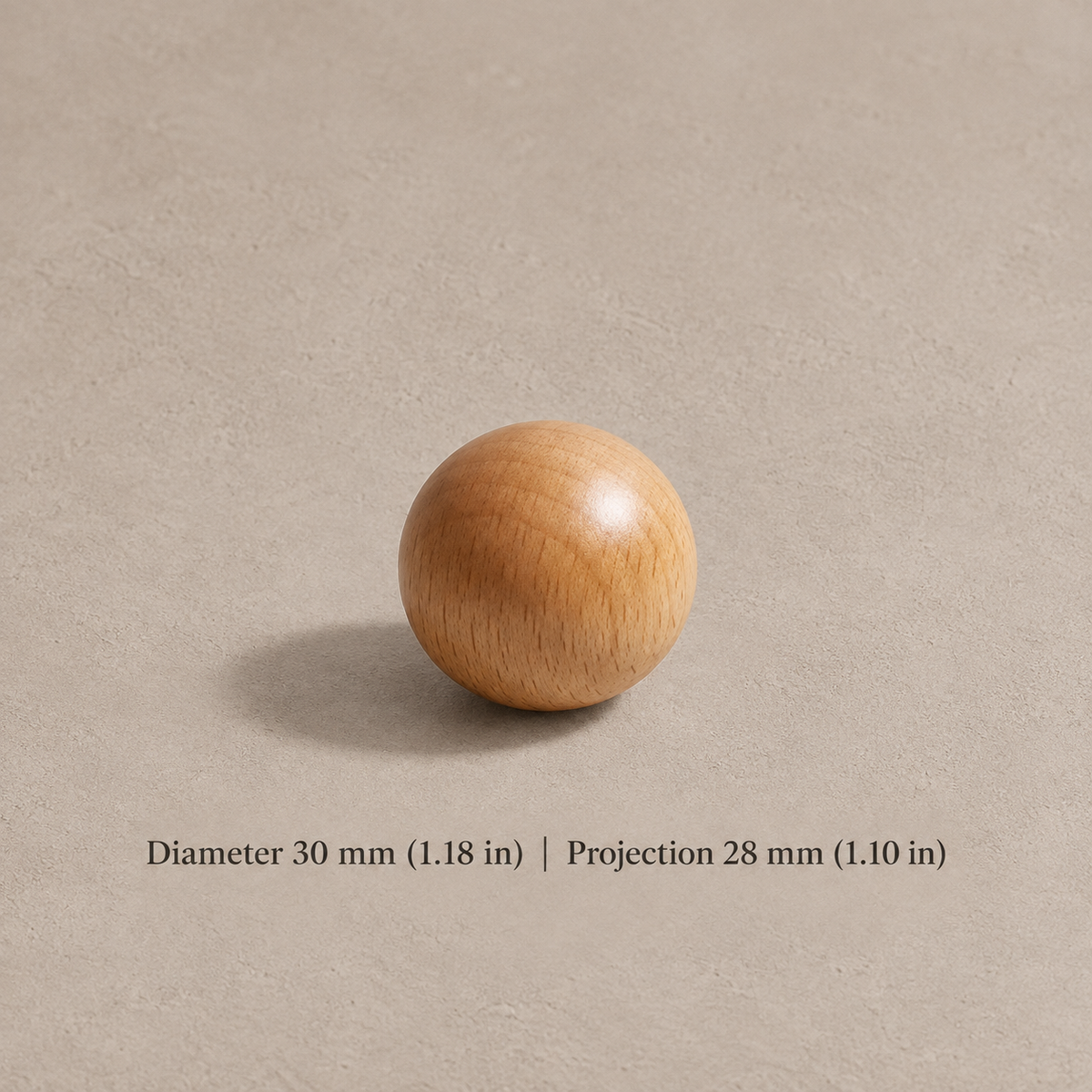 Nordic Walnut Wood Cabinet Pull & T-Knob — Modern Design — option-16