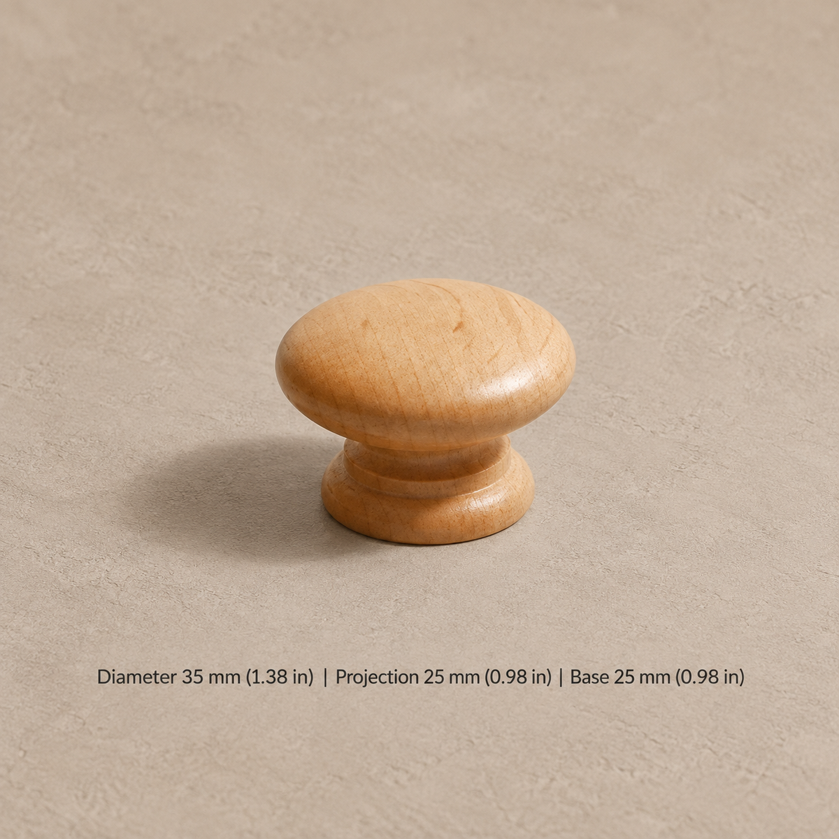 Nordic Walnut Wood Cabinet Pull & T-Knob — Modern Design — option-18